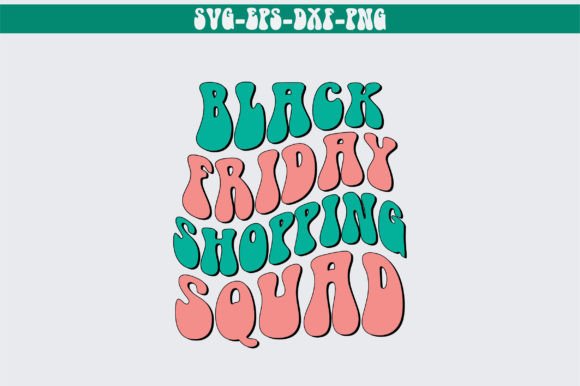Black Friday Shopping Squad Retro SVG Review