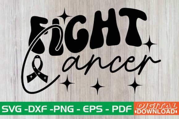 Fight Cancer Retro SVG: A Designer's Review