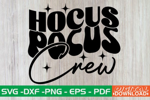 Hocus Pocus Crew Retro SVG Review