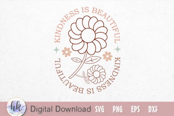 Kindness is Beautiful Retro SVG Review