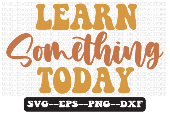 Learn Something Today Retro Svg Design Review