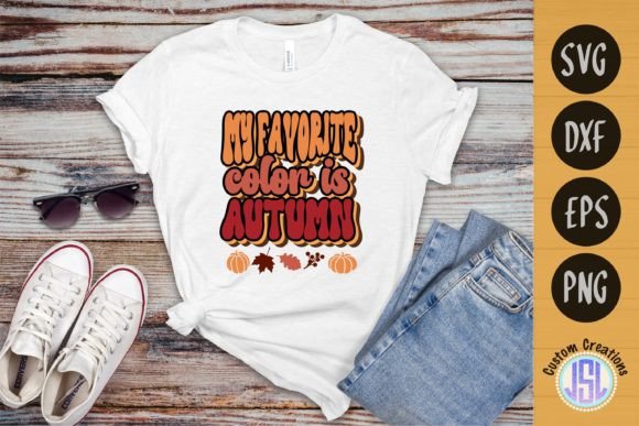 My Favorite Color is Autumn Retro SVG Review