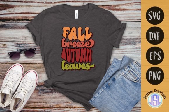 Review: Fall Breeze Autumn Leaves Retro SVG